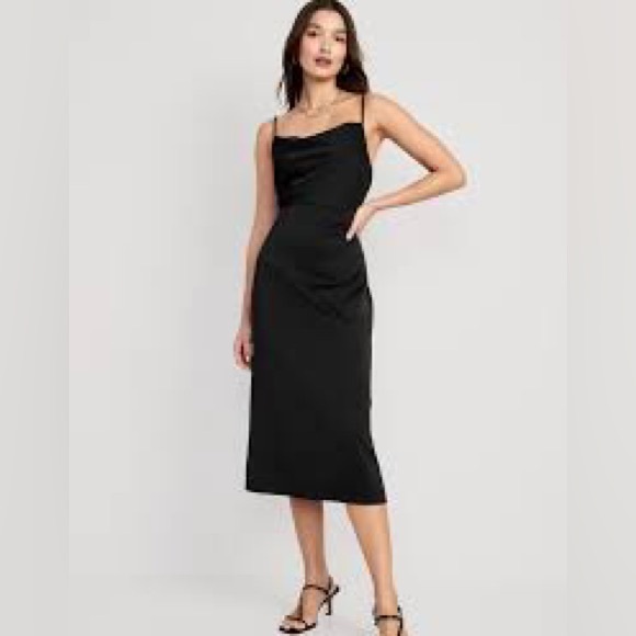 Old Navy Dresses & Skirts - Old Navy Satin Midi Slip Dress
